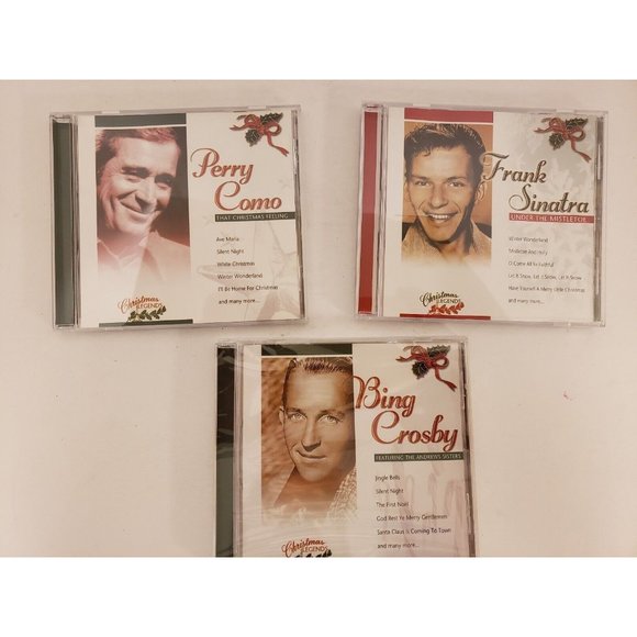CD "Christmas Superstars" 3 CD Box Set, Biing Crosby, Perry Como, Frank Sinatra - Picture 3 of 4